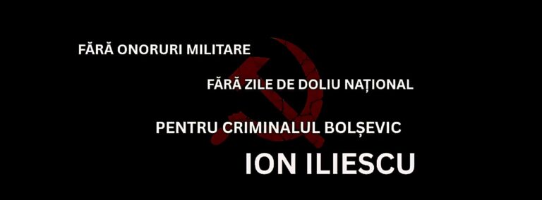 Protest în Piața Universității pentru a marca doliul național dedicat lui Ion Iliescu