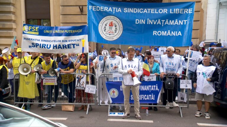 Protestele cadrelor didactice înainte de începutul anului școlar: nemulțumiri și incertitudini