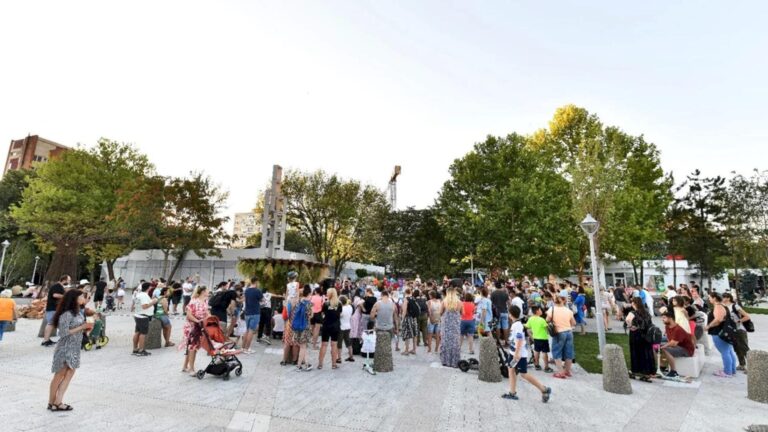 Recital de saxofon în Piațeta Favorit, în al doilea weekend din maratonul de spectacole