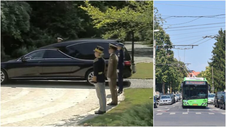 Restricții de circulație în București pentru cortegiul funerar al lui Ion Iliescu