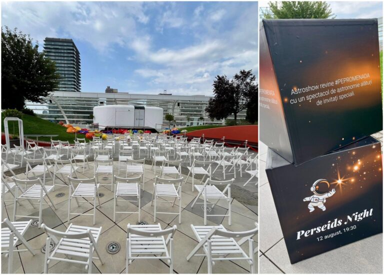 Ultimele pregătiri pentru magia cu Perseide la Promenada Mall
