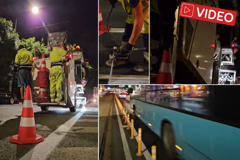 Sprijinul polițiștilor locali pentru marcajele rutiere din Sectorul 4