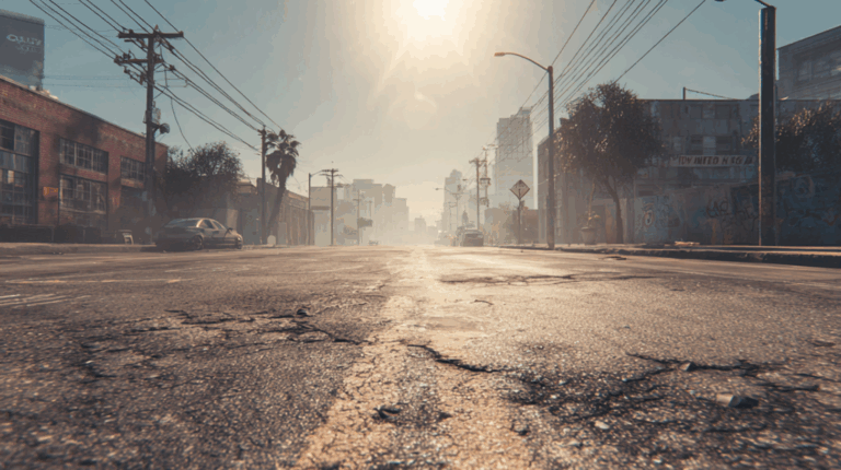 Când asfaltul devine toxic și umbra salvează orașul