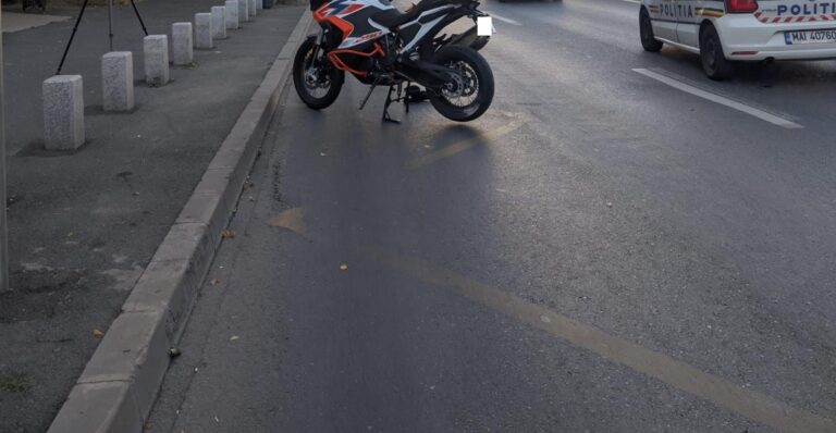 Accident tragic pe Calea Șerban Vodă: Un motociclist a decedat