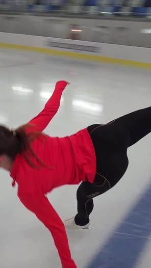 Ana Sofia Beșchea, o tânără speranță a patinajului artistic românesc