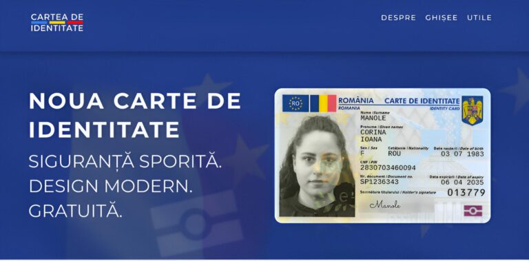 Atenționare importantă: Site-ul oficial al cărții electronice de identitate a fost clonat