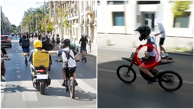 Au aparut in Capitala bicicliști jefuitori de… mâncare