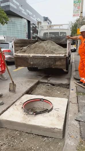 Capacele sunt aduse la nivelul asfaltului în București