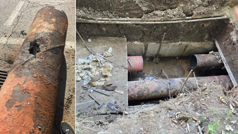 Conducte vechi din zona Nițu Vasile-Luică, reparate de Termoenergetica