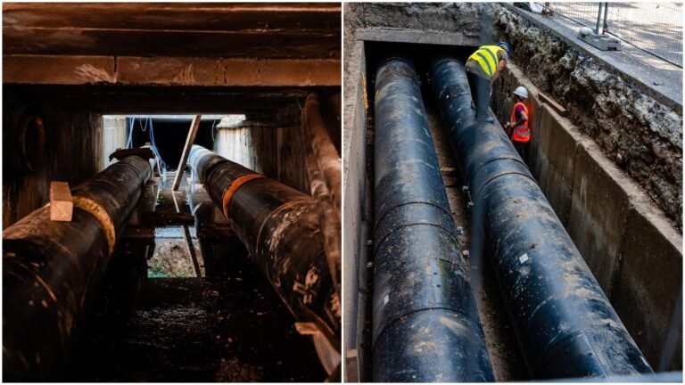 Două tronsoane noi de conductă din Magistrala II-III Grozăvești sunt gata de operare