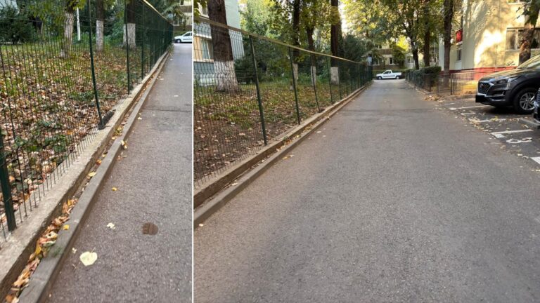 Fenomen ciudat în Berceni: dispariția trotuarelor și apariția locurilor de parcare