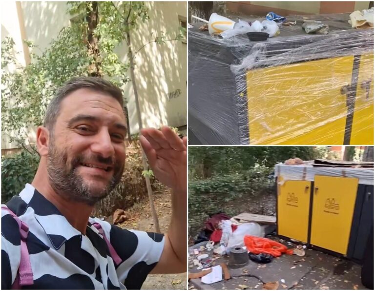 Focar de infecție în Sectorul 2, la pubelele de colectare selectivă: așteaptă inaugurarea de câteva luni