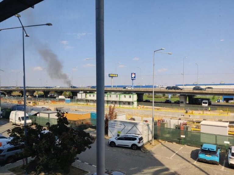 Incendiu la Grădina Zoologică din București