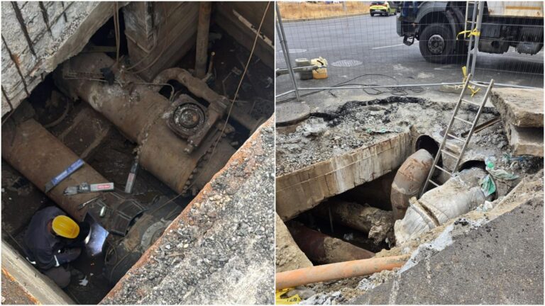 Lucrări de reparație la o conductă de 45 de ani pe Calea Giulești afectează alimentarea cu apă caldă