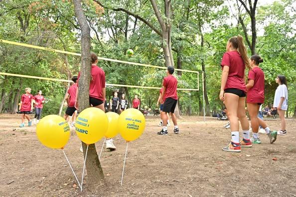 O dimineață activă în Parcul Bazilescu