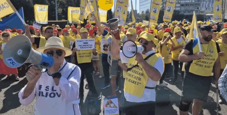 Anul școlar 2025-2026 debutează cu proteste, dar și cu un simbol al schimbării: Prima școală construită în București după Revoluție