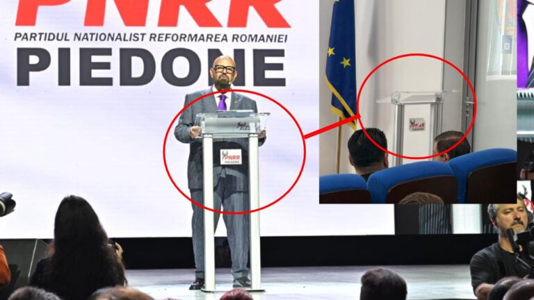 Piedone a utilizat mobilierul Primăriei Sectorului 5 pentru lansarea partidului său, acuzându-se implicarea angajaților