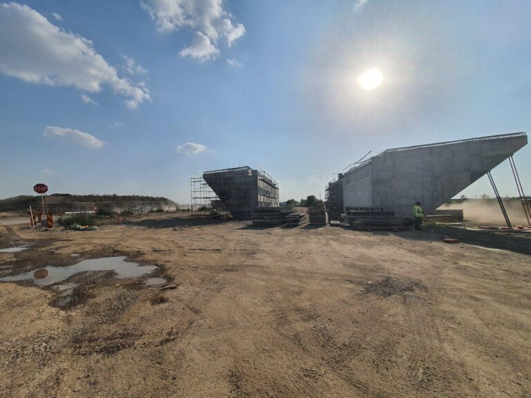 Progrese lente pe Lotul 3 Nord al Autostrăzii A0