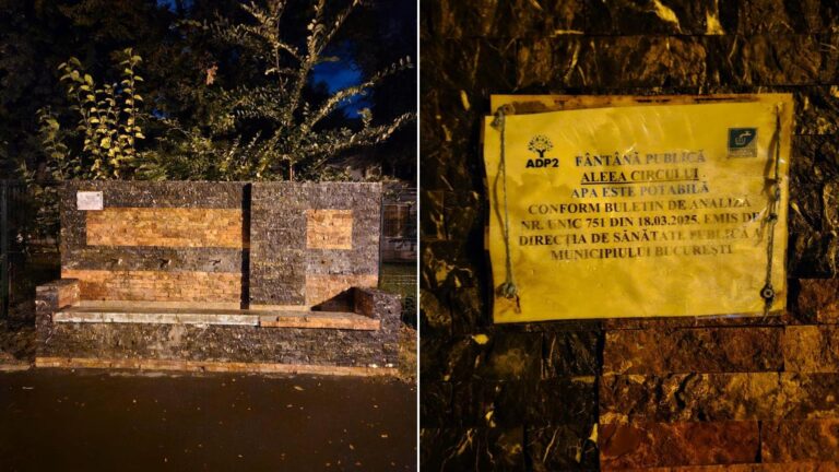 Radu Mihaiu acuză administrația că ignoră pericolul fântânilor publice din Sectorul 2