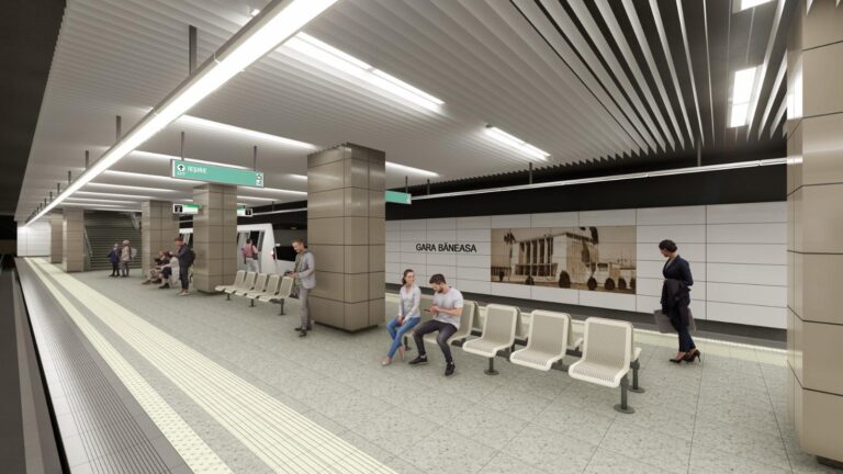 Restricţii de trafic pe DN1 în zona Otopeni din cauza lucrărilor la staţia de metrou