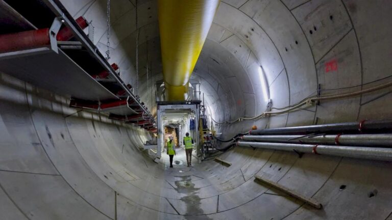 Săpături pe secțiunea nordică a viitoarei Magistrale M6 de metrou