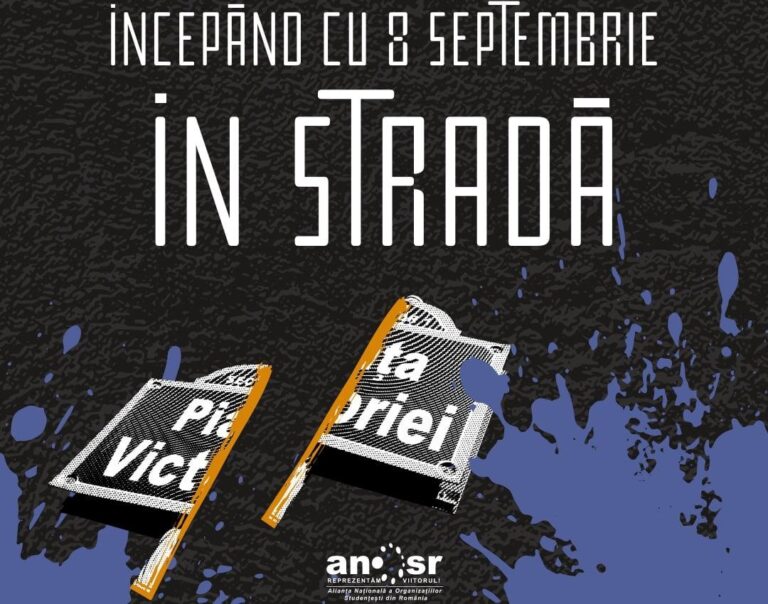 Studenții anunță proteste masive în toată țara la începutul anului universitar, în cazul în care măsurile de austeritate nu sunt anulate