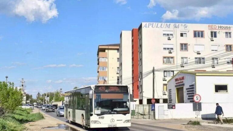 Traseul liniei 425 va fi scurtat temporar