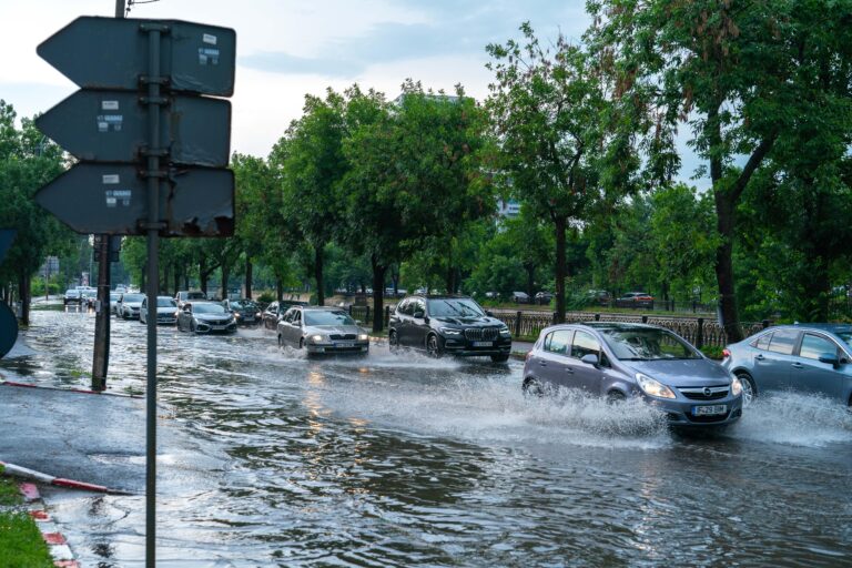 Cantitățile de precipitații în București: Ploaie abundentă în ultimele 24 de ore