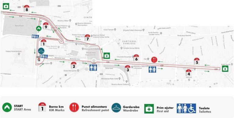 Maraton în București, weekendul acesta. Zonele în care sunt anunțate restricții de trafic