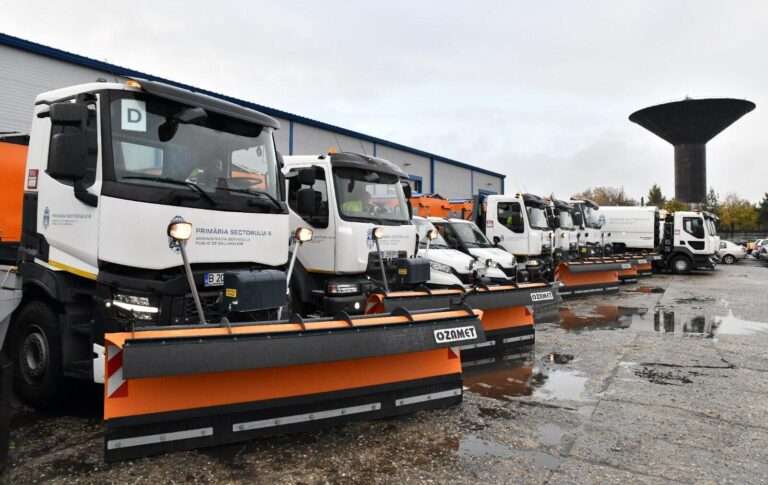 Pregătiri pentru sezonul rece în Sectorul 6: peste 100 de utilaje și 460 de angajați pentru deszăpezire