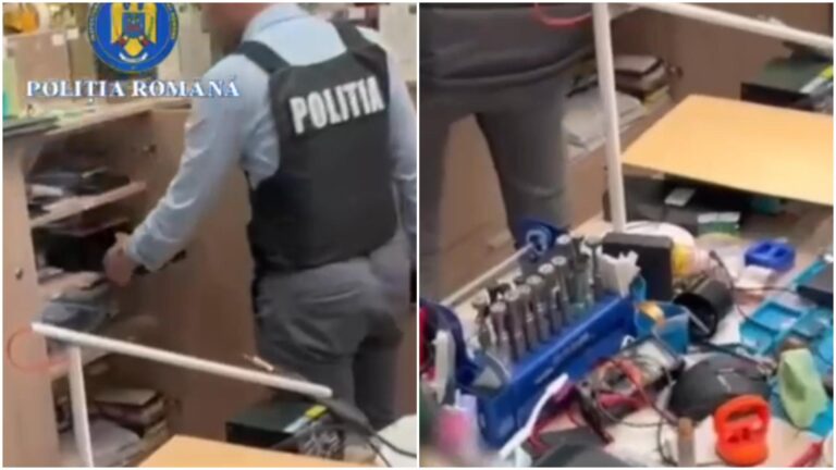 Produse contrafăcute confiscate de poliție în Sectorul 4