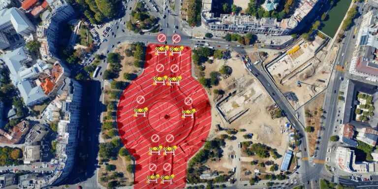 Restricții de circulație și rute alternative în Piața Unirii începând cu 6 octombrie