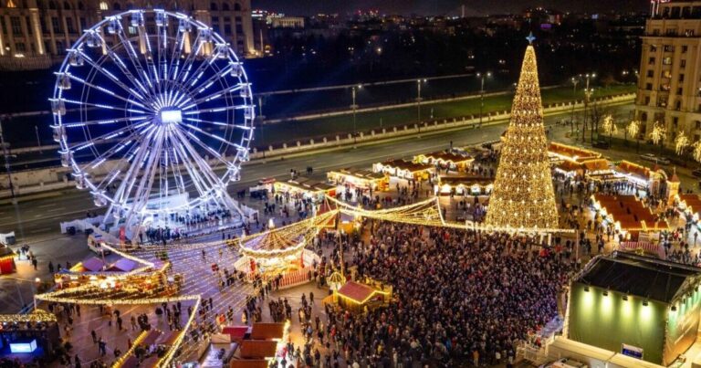 Târgul de Crăciun din Piața Constituției va avea un buget cu 5 milioane de lei mai mare decât anul trecut