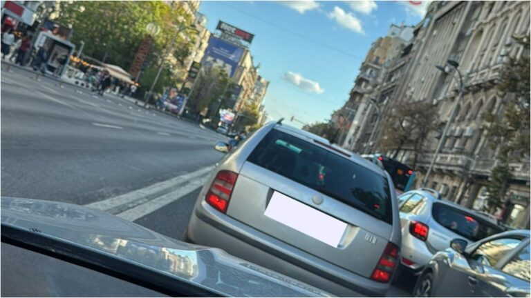 Trafic îngreunat în centrul Bucureștiului. Șofer: „Magheru blocat tot, se merge extrem de greu. Evitați zona”