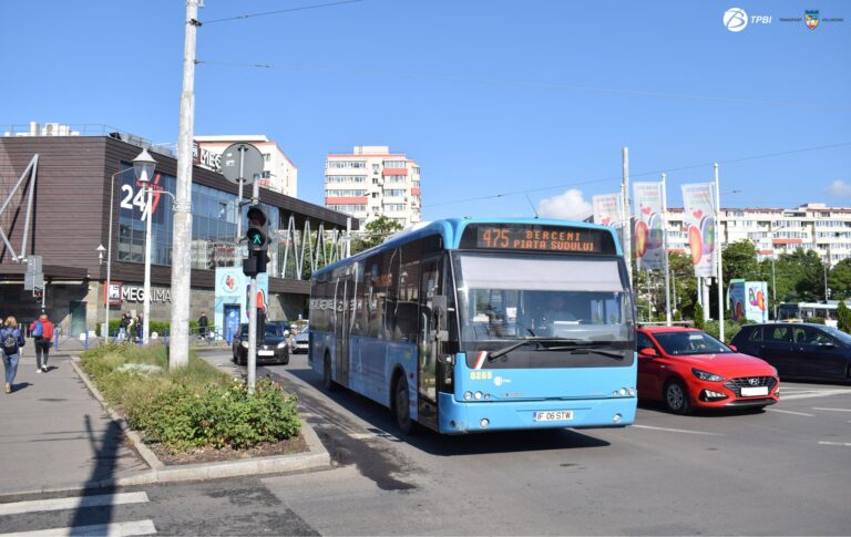 Traseul liniei 475 se extinde până la Mega Parc în Vidra