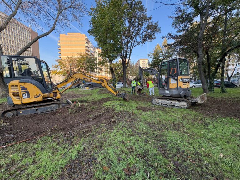 Un nou loc de joacă, de 3.000 mp, în Grozăvești. Lucrările ar putea fi încheiate mai devreme decât termenul estimat inițial