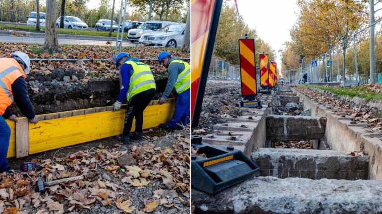 Avansează lucrările de modernizare a șinelor de tramvai de pe Pallady și Basarabia. Urmează deschiderea șantierelor și pe Camil Ressu și Calea Călărașilor