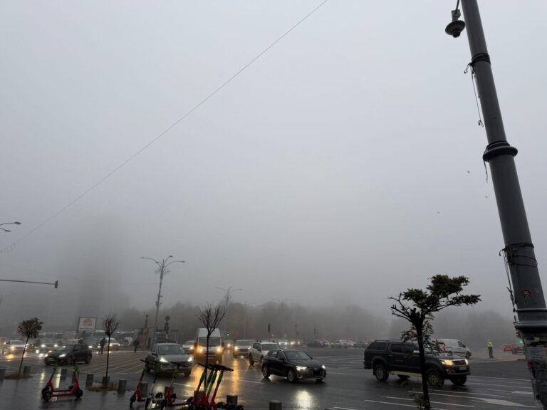 Avertizare METEO: Ceață de cod galben în București și împrejurimi