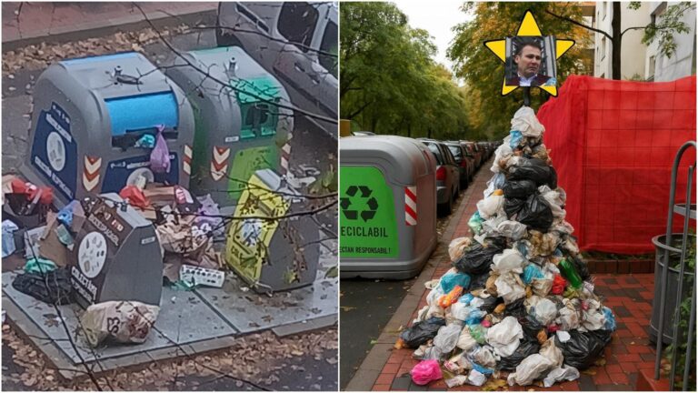 Desființarea ghenelor de gunoi din blocuri transformă Sectorul 3 în șirag de ghene pe trotuare