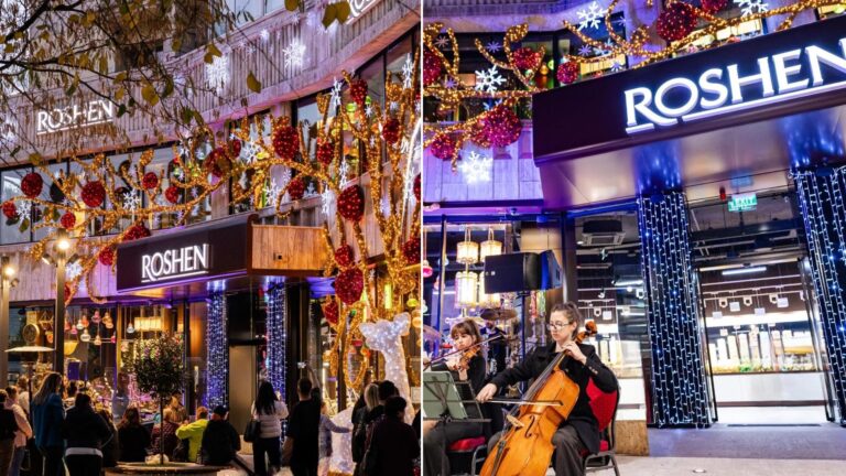 Roshen a deschis primul său magazin de dulciuri în România, la București