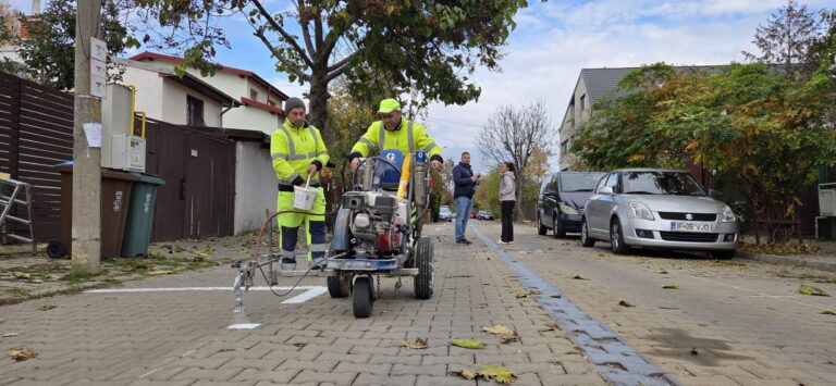 Sectorul 1 | Amplasarea celor 853 de noi locuri de parcare până la sfârșitul lunii noiembrie