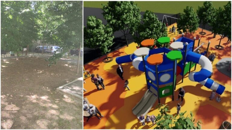 Un nou loc de joacă se construiește în Sectorul 6, pe Calea Apeductului