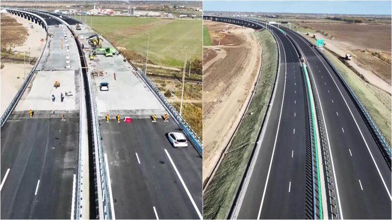 Vești bune pentru bucureșteni de pe Autostrada A7: Circulația va fi deschisă până la Focșani la finalul lunii noiembrie