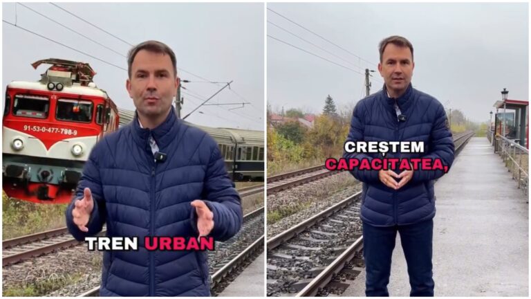 Drulă propune modernizarea liniei feroviare Otopeni – Gara de Nord, deși nu este în atribuțiile PMB