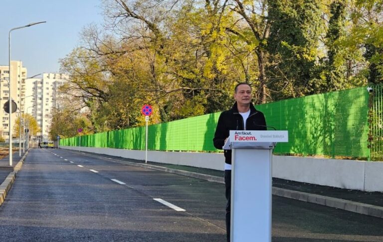 Inaugurarea noii străzi „Europa Unită” în Sectorul 4
