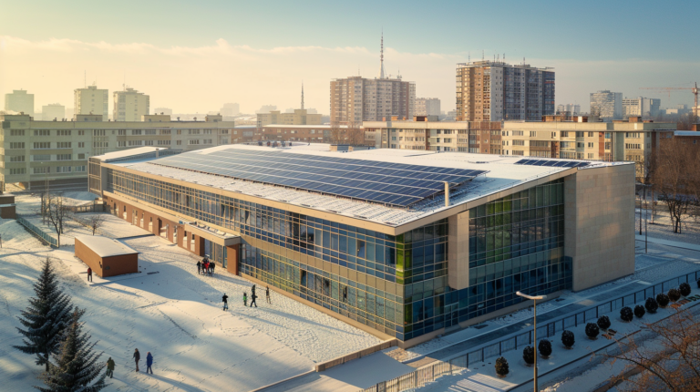 Educație pe energie verde: școlile din București care își produc singure energia