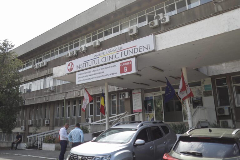 Institutul Clinic Fundeni din București va beneficia de un nou corp de clădire, pe o suprafață de 100.000 mp
