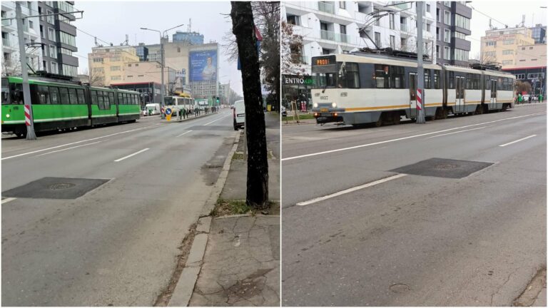 Tramvaiul Corporatiștilor circulă pe traseu, dar doar în probe. Rămâne un mister când se va deschide circulația pe Linia 5 din București