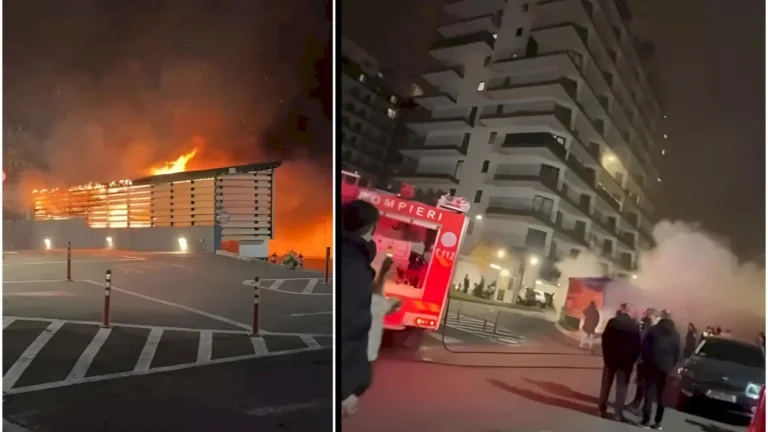 Incendiu devastator în București, în ansamblul Vulcan Residence din Rahova