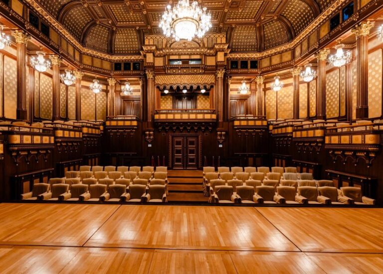 Trupe de teatru în sala Palatului Cotroceni: Un nou început pentru cultura română